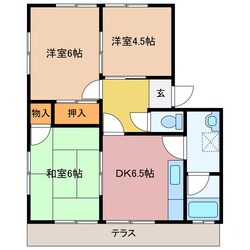 パークシティ五十鈴の物件間取画像